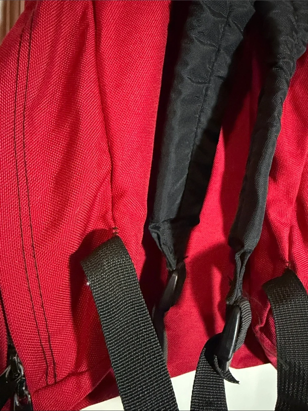 Vintage Jansport 1990s Red Backpack Bookbag